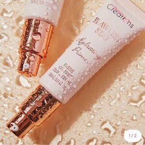 Flawless Silky Hydrating Primer - White & Rose Gold new